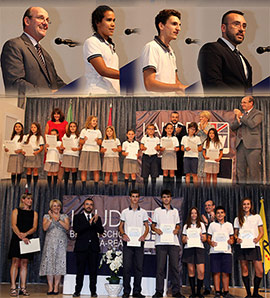 Ceremonia de inauguración del curso en  Laude British School of Vila-real