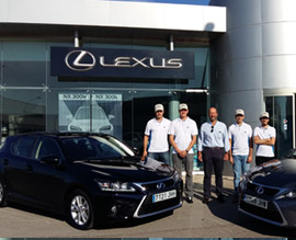 Lexus CASTELLÓN participa en  II Eco Rallye de la Comunidad Valenciana con pilotos de BP