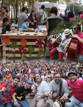 La jornada Vine al parc! llena el Parque Ribalta en el estreno del Passadís de les Arts