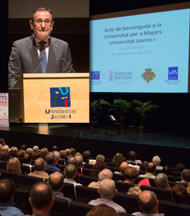 La Universidad para Mayores inicia el curso 2015-16 con 925 alumnos