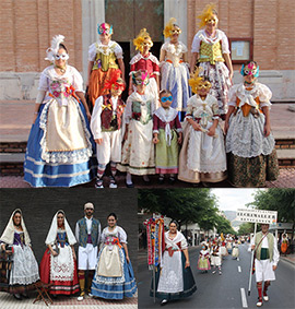 Festival folclórico en las fiestas patronales de Santo Tomas de Villanueva