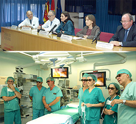 El Hospital General de Castellón adapta a tecnología 3D su quirófano integrado
