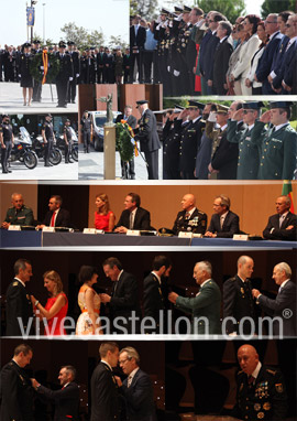 La Policía Nacional celebra el día de su patrón, los Santos Ángeles Custodios, en el Auditori de Castellón