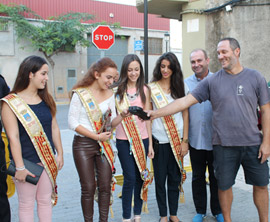 La Reina de las Fiestas de Oropesa, Rebeca Casañ, da comienzo a la celebración de los festejos