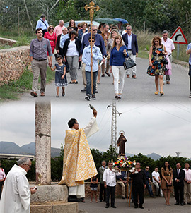 Fiesta en Castellón en honor a  San Francisco de Asís