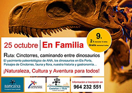 Excursión de Castellón en ruta: Cinctorres, caminando entre dinosaurios