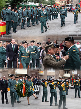 Festividad de la Virgen del Pilar, patrona de la Guardia Civil