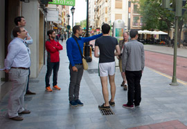 Periodistas irlandeses en Castellón de la mano de la Diputación