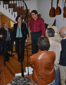Inauguración de la exposición del proyecto de decoración cerámica de Luis Bolumar