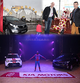 Sesión especial del Circo Americano con la colaboración de Automoción Cano Kia