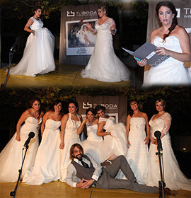 Performance por La Petite Mariée en la Feria tu Boda