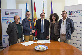 Convenio entre la UJI y el Museo de Arte Contemporáneo Vicent Aguilera Cerni de Vilafamés