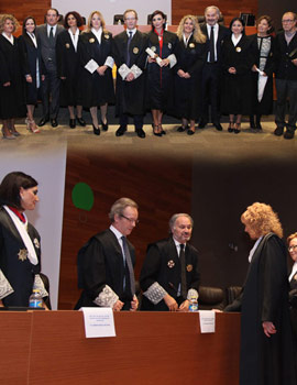 Solemne acto de jura de los nuevos Procuradores de los Tribunales de Castellón