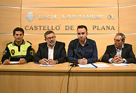 Dispositivo especial de seguridad y de tráfico para Todos los Santos en Castellón
