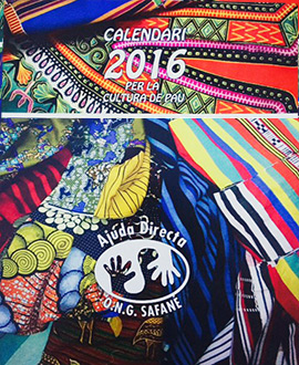 Ajuda Directa presenta su tercer calendario solidario en Sar Alejandría