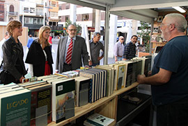 Inauguración de la Feria del Libro Antiguo y de Ocasión en Castellón