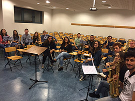 Alumnos de la UJI constituyen una banda universitaria de música