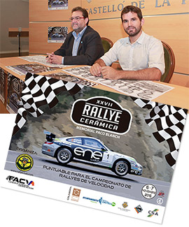 Presentación del XXVII Rallye de la Cerámica de Castellón
