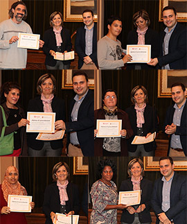 Entrega de diplomas en Castellón del programa familiar La Llar