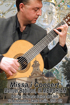 Misa y concierto homenaje a Manuel Babiloni