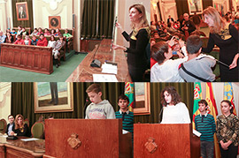 Lectura en Castellón de los diferentes Derechos de la Infancia