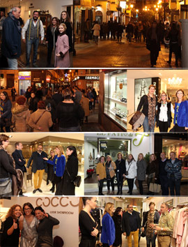 Con el Black Friday se llena de ambiente de compras el centro de Castellón