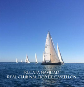 La primera prueba de la Regata Navidad del Real Club Náutico de Castellón