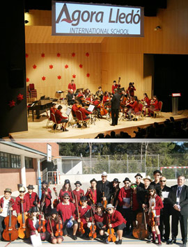 Agora Lledó International School se luce en la International Music Week