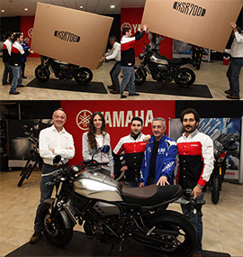 Presentación en Castellón de la nueva Yamaha XSR 700