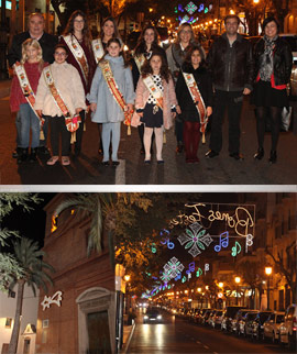 Benicàssim enciende las luces de Navidad para dar inicio a las actividades de estas fiestas