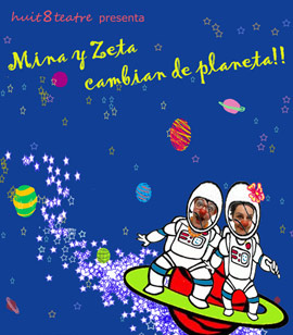 Espectáculo infantil MINA Y ZETA CAMBIAN DE PLANETA. Edificio Hucha