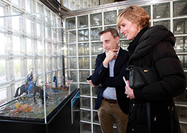Plasthistoria de la Humanidad, exposición de plastilina en el Planetario de Castellón