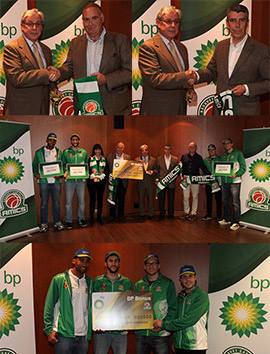 Acuerdo de colaboración entre BP Oil España y el Club Amics del Bàsquet