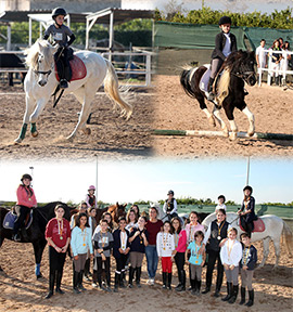 Campeonato social en el Club hípico Mediterráneo