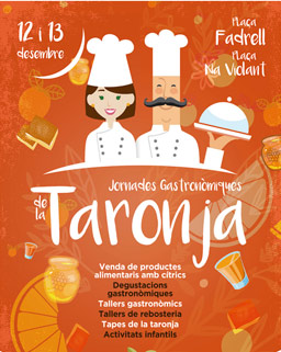 Les Jornades Gastronómiques de la Taronja este fin de semana en las plazas Fadrell y Na Violant