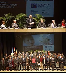 Homenaje en la UJI a más de 4.000 entidades cooperadoras en prácticas