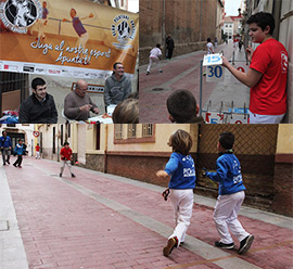 Primera ronda del Campeonato de Raspall de niños en Castellón