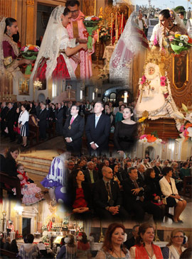 El Centro Andaluz celebra la Virgen del Rocío en la Basílica del Lledó