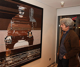 Inauguración de la exposición Viento y Mirada, de Antoni Alcàsser