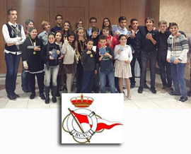 Cena de Navidad de piragüismo y vela en el Real Club Náutico de Castellón