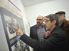 Inauguración de una exposición que repasa la vida y obra de Carles Salvador