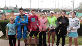 En la recta final del Trofeo Ciudad de Castellón de tenis