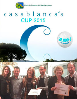 Cena de clausura del Circuito Casablanca´s Cup del Club de Campo Mediterráneo