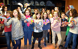 100 jóvenes participan en los talleres de artes plásticas de Navidad de la Fundación Caja Castellón