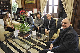 Amparo Marco se reúne con la asociación adComunica