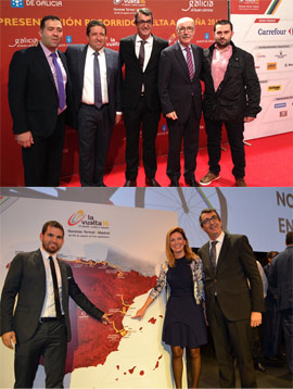 Acto de presentación de la Vuelta Ciclista a España con tres días en la provincia de Castellón