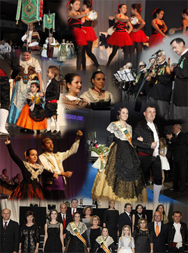 Andrea Pradas Barreda y Mireia García Falomir, Madrinas 2016 de la Gaiata 4, L’Armelar, protagonistas en el Palau de la Festa
