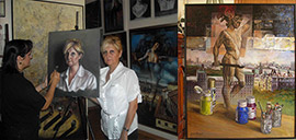 La pintura de Olivares y Colomé en el Real Casino Antiguo de Castellón