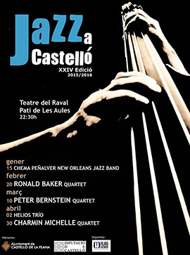 XXIV ciclo de Jazz a Castelló en el Teatro del Raval