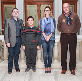 Santiago López y Hugo Sánchez, pregoneros de la Magdalena 2016
